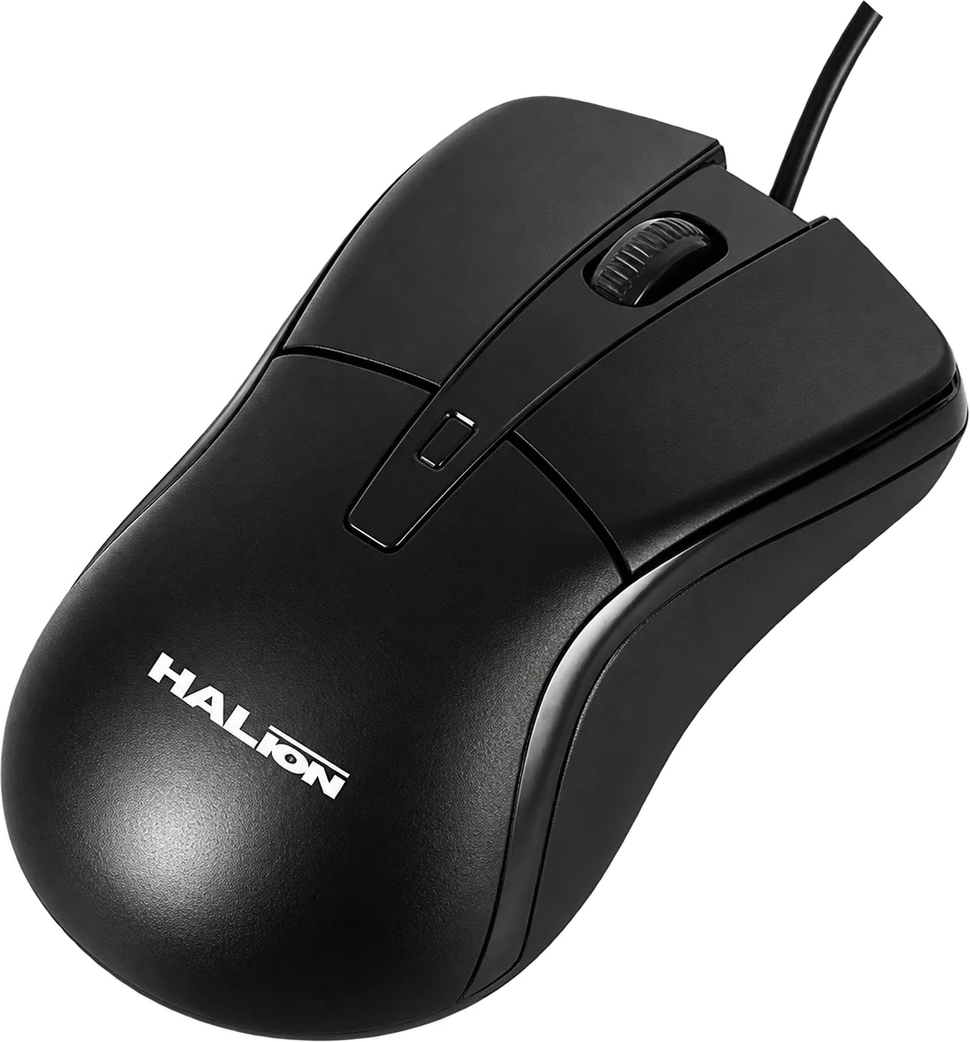 MOUSE HUNTER HA-M809 HALION USB NEGRO, foto 1 de 4