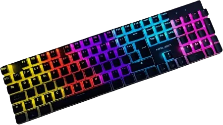 TECLADO MECÁNICO HALION ASGARD HA-KG941 RAINBOW, foto 1 de 5