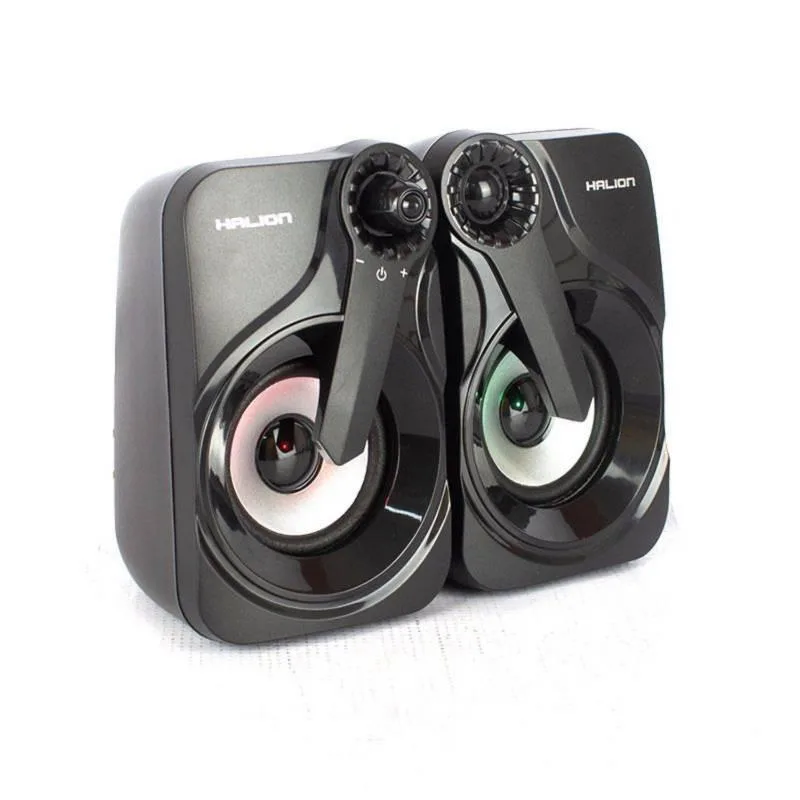 PARLANTE USB GAMER HALION HA-S260 / RGB BIG POTENCIA DE 6WBOCINAS: 2×2?ILUMINACIÓN, foto 1 de 4
