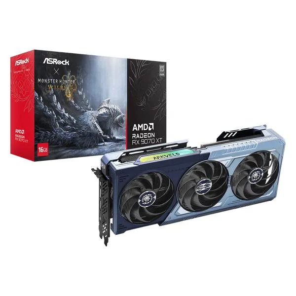 VGA 16G AR RX9070XT MHW GDDR6, foto 1 de 5