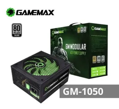 Fuente de poder GameMax 1050W semimodular 80 Plus Silver