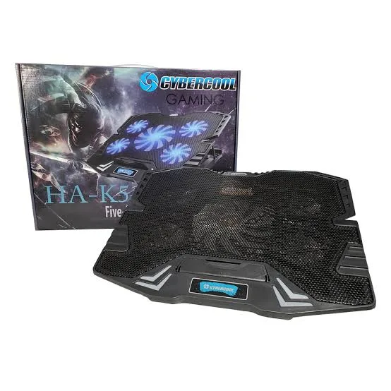 COOLER GAMER PARA LAPTOP CYBERCOOL HA-K5, foto 1 de 5