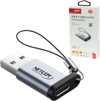 Adaptador OTG USB 3.0 a USB 3.1 Type-C y micro USB