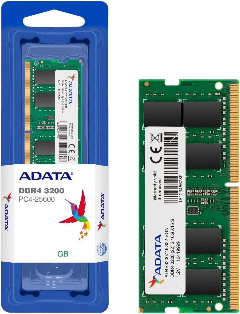 MEMORIA RAM 16GB / ADATA PREMIER / 3200MHZ / DDR4 / PORTATIL, foto 1 de 4