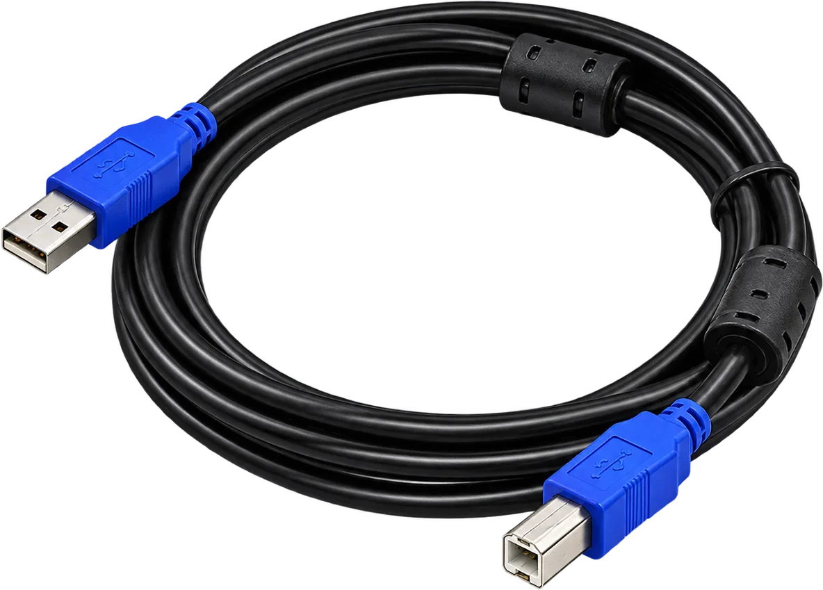 CABLE USB 2.0 P/IMPRESORA C/FILTRO 1.8MT, foto 1 de 4
