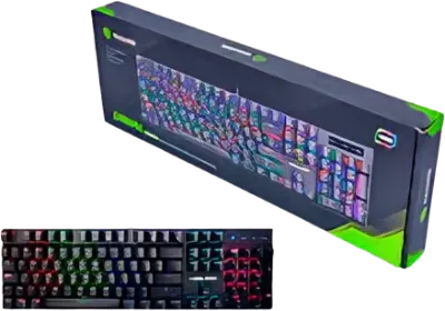 TECLADO MECÁNICO GAMER HALION DROGO-BK HA-K947G RGB