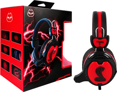 AUDIFONO GAMER PARA PC COBRA S4 ROJO