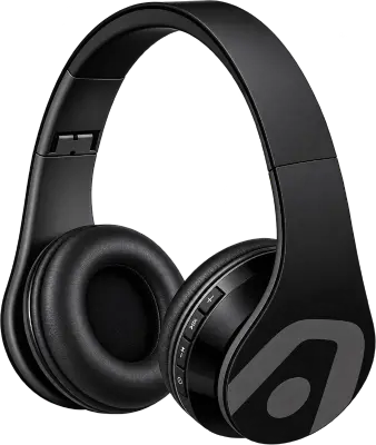 Audífono Argomtech Ultimate Sound Vibe inalámbrico Bluetooth, negro (ARG-HS-2552BK)