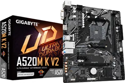 PLACA BASE GIGABYTE A520M K V2 SOCKET AM4 DDR4