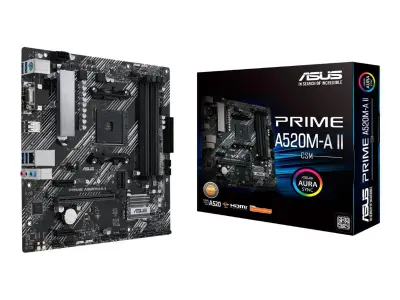 PLACA ASUS PRIME A520M-A II CSM AMD A520 DDR4