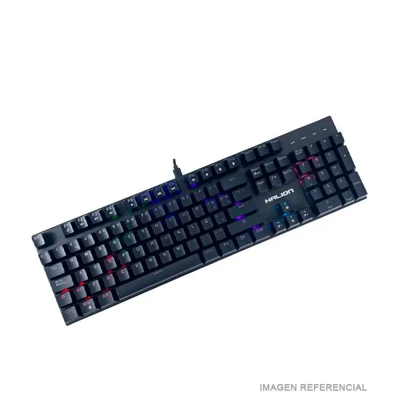 TECLADO MECÁNICO GAMER HALION STELLAR HA-KG916 RGB, foto 1 de 4