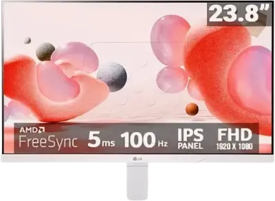 MONITOR LG 23.5 IPS MR400 100HZ 2HDMI WHITE/BLANCO
