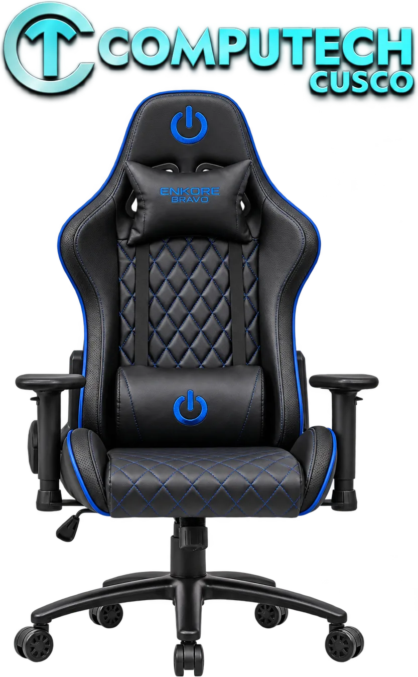 BRAVIO BLUE ENC GC1002 SILLA GAMER 2D ENKORE, foto 1 de 4