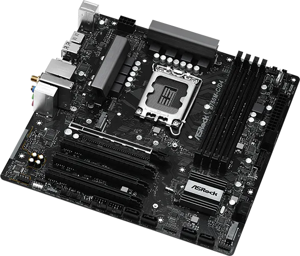 MB AR B760M-C/D4 DDR4 BULK OEM, foto 1 de 5