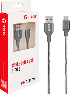 CABLE USB TEROS A-C 60W 3A 70211W