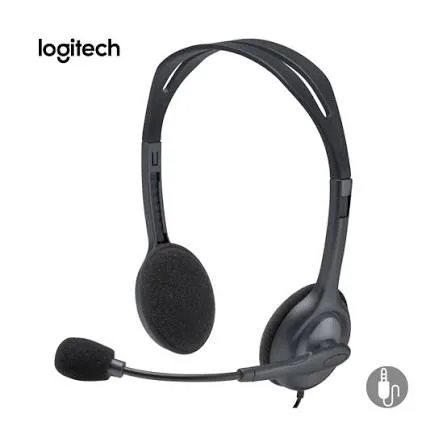 Audífonos estéreo H111 con micrófono, foto 1 de 4