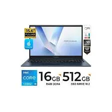 Laptop ASUS VivoBook X1504V i5-1334U, 16GB RAM, SSD 512GB, 15.6 táctil, Blue, FreeDOS, foto 1 de 5