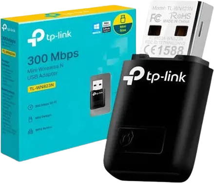 Adaptador USB 2.0 dual WiFi 300 Mb 2.4G, foto 1 de 5
