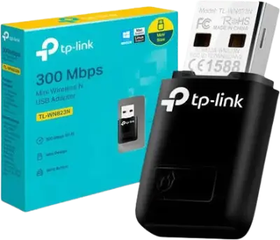 Adaptador USB 2.0 dual WiFi 300 Mb 2.4G