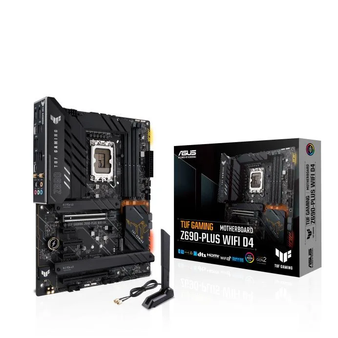 PLACA TUF GAMING Z690-PLUS WIFI D4 /MOTHERBOARD, foto 1 de 5