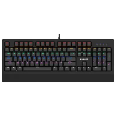 TECLADO GAMER PHILIPS SPK8403 104 TECLAS
