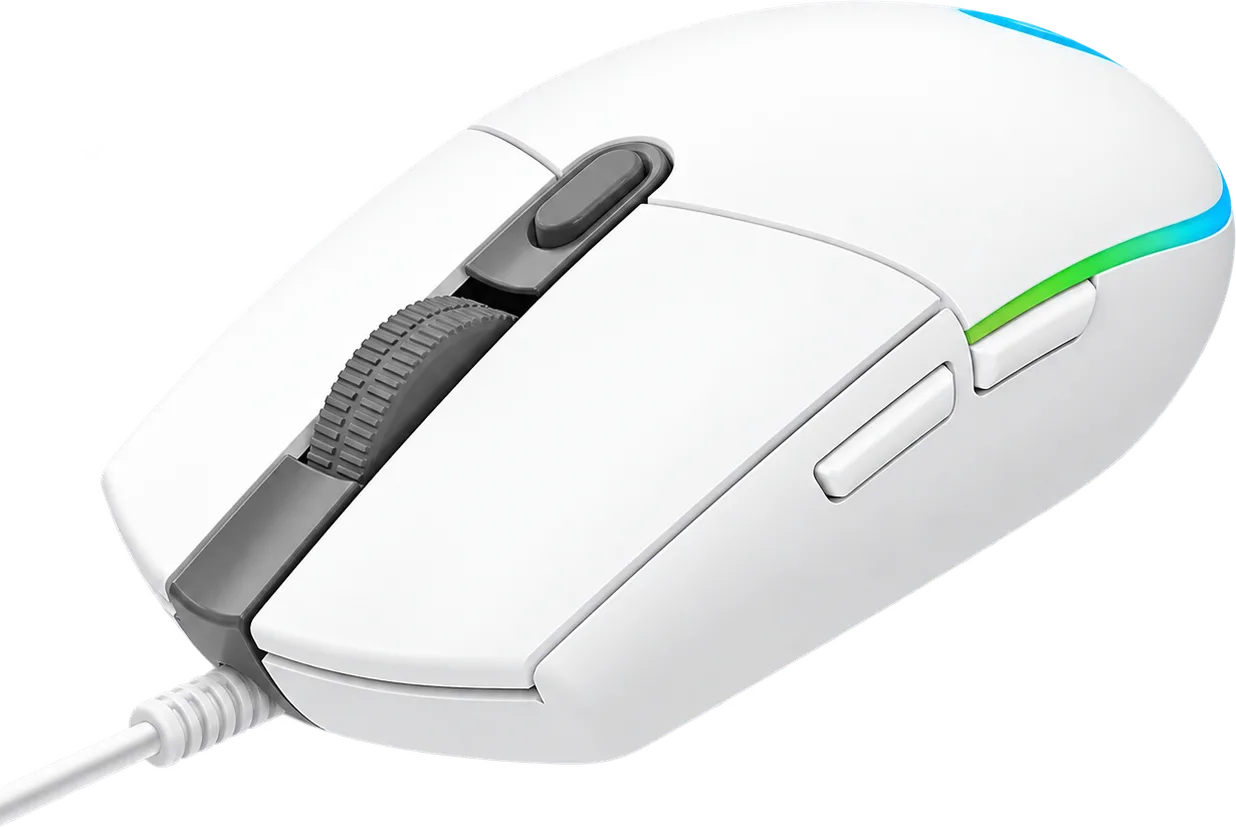 MOUSE GAMING LOGITECH G203 BLANCO, foto 1 de 4