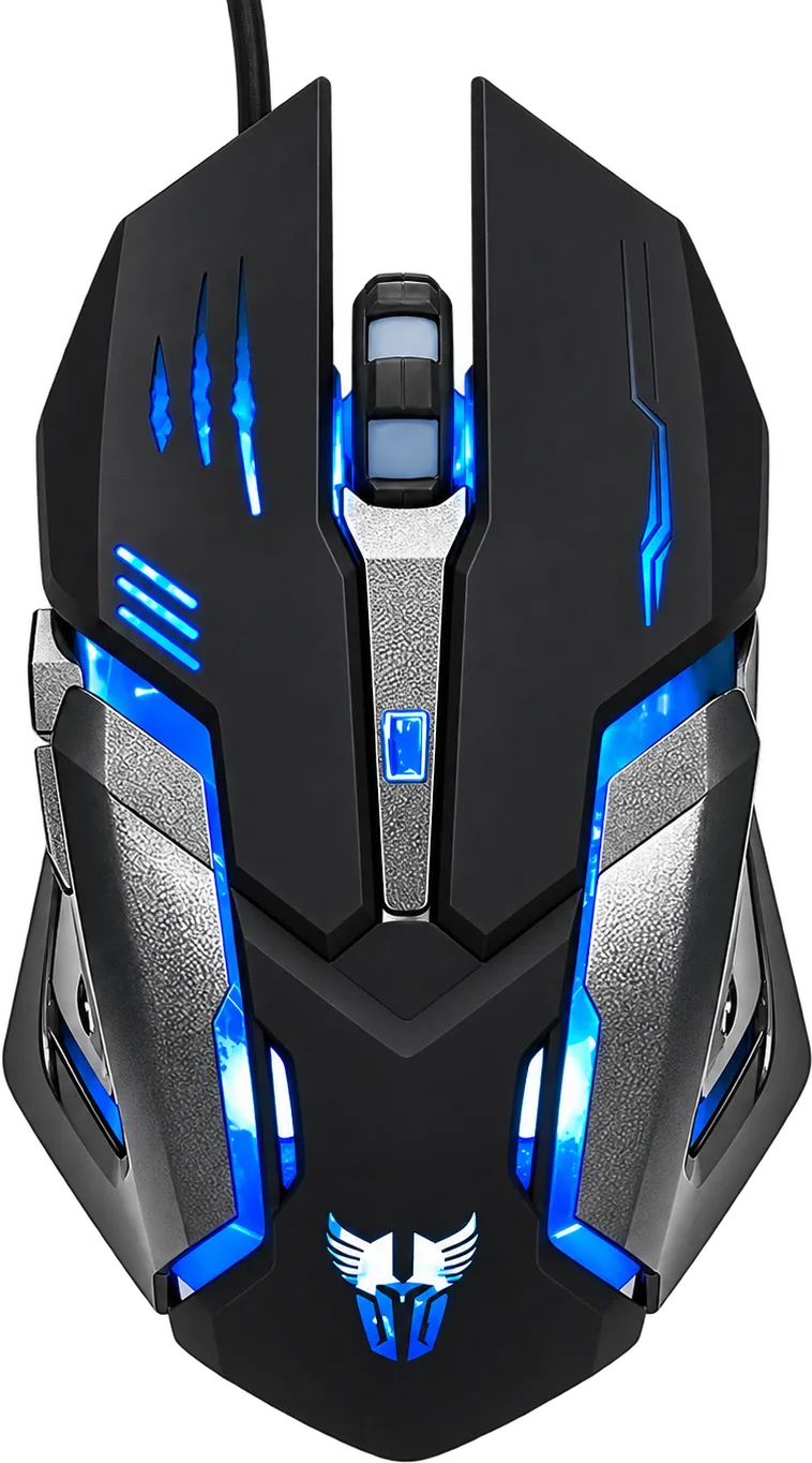 MOUSE GAMING ARGOMTECH COMBAT MS40, 3200 DPI, USB, 6BOTONES, ARG-MS-2040BK, foto 1 de 4