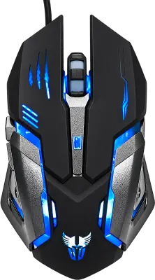 MOUSE GAMING ARGOMTECH COMBAT MS40, 3200 DPI, USB, 6BOTONES, ARG-MS-2040BK