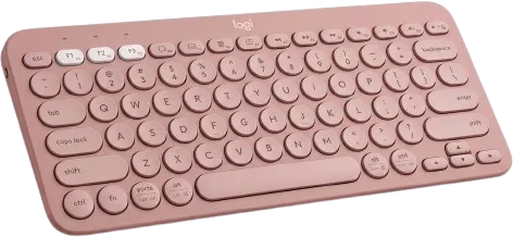 TECLADO LOGITECH PEBBLE 2 K380S BLUETOOTH/WIRELESS SP ROSE, foto 1 de 5