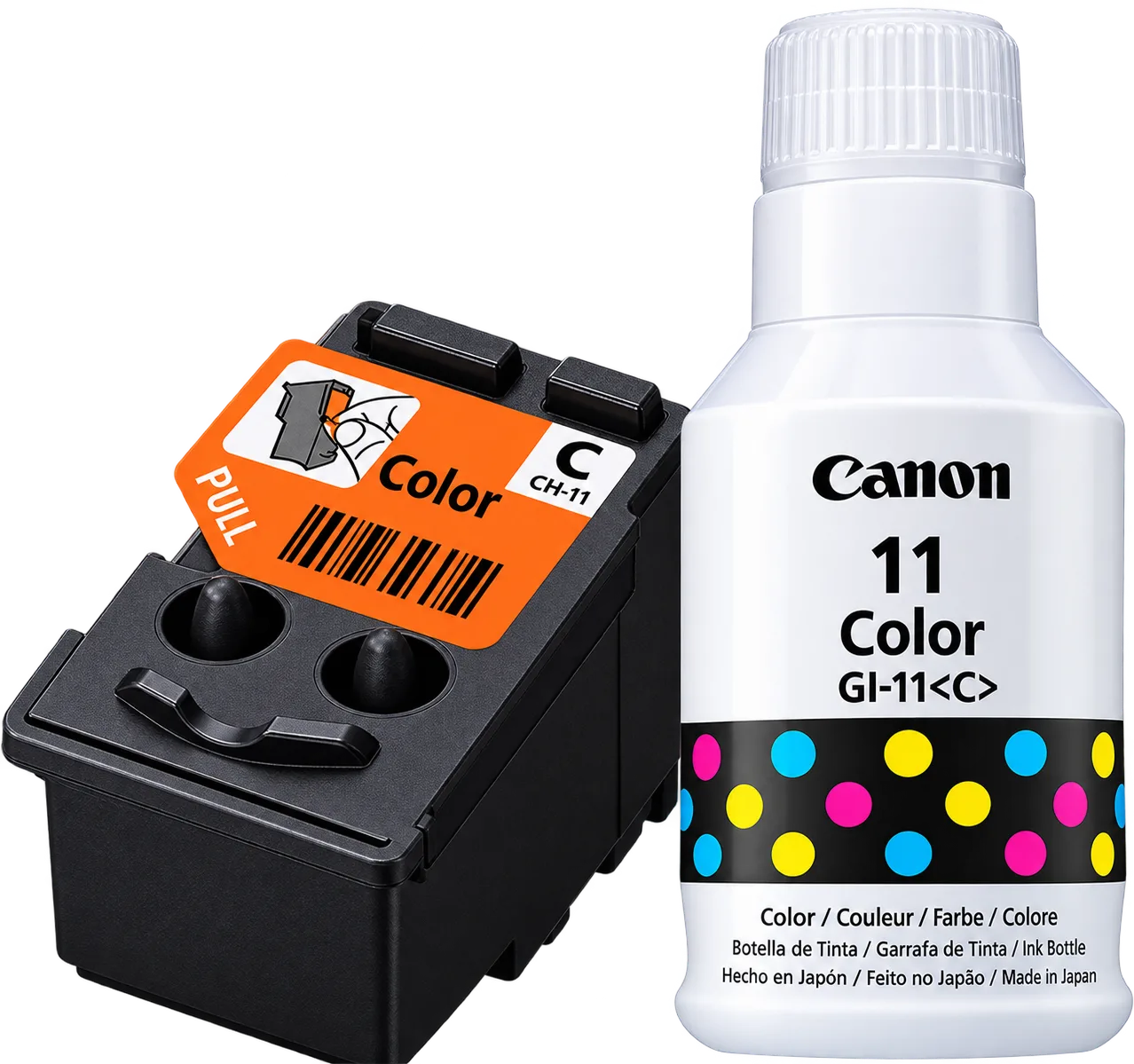 CABEZAL CANON COMBO KIT BH-10 + TINTA GI-10 Y GL-11, foto 1 de 5