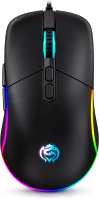 MOUSE GAMER CYBERTEL STRIKER BLACK CBX-M601 RGB 7200DPI