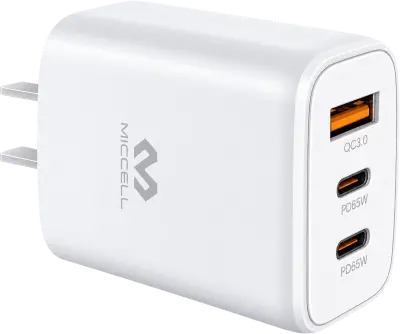 ADAPTADOR DE CORRIENTE GAN 65W