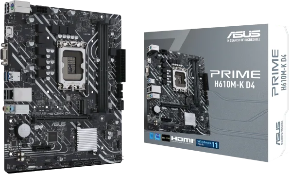 MAINBOARD ASUS PRIME H610M-K, foto 1 de 5