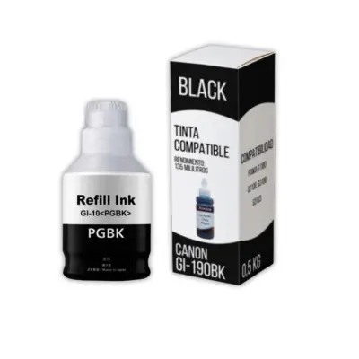 TINTA COMPATIBLE TOPJET 190 BK 130ML