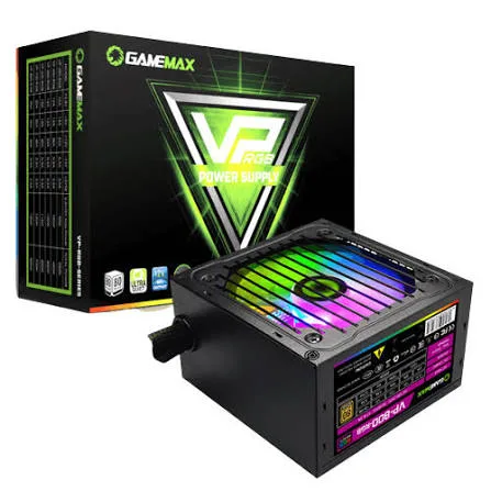 Fuente de poder GameMax VP-700 80 Plus Bronze, foto 1 de 5
