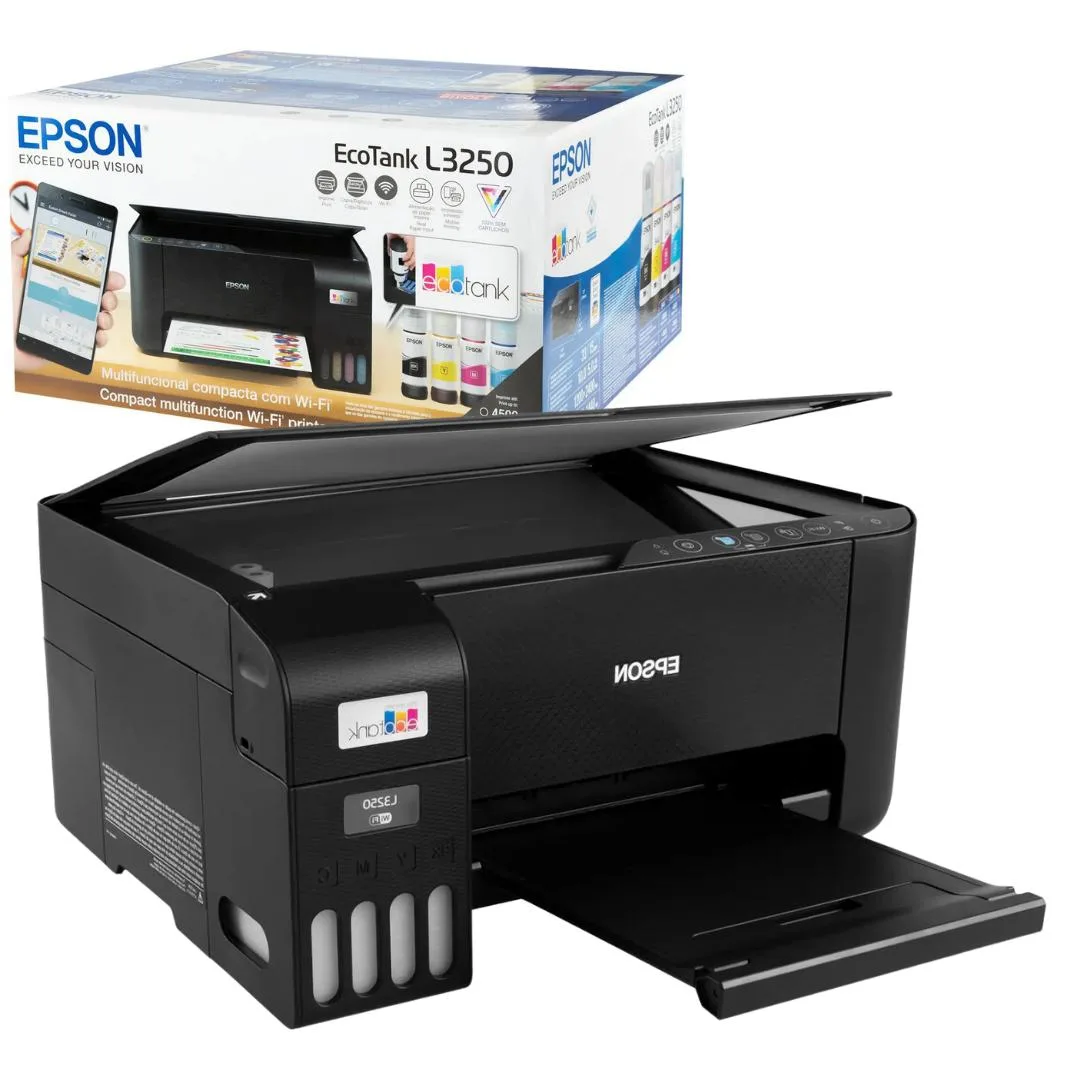 IMPRESORA EPSON MULTIFUNCIONAL L3250 / WIFI / IMPRIME / ESCANEA / COPIA, foto 1 de 4