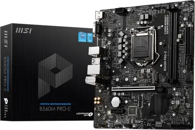 PLACA MSI B560M-PRO-E LGA1200 2 DDR4 64GB 4800MHZ HDMI VGA