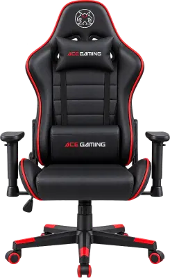 SILLA GAMER ACE GAMING AG-107 ROJO PVC