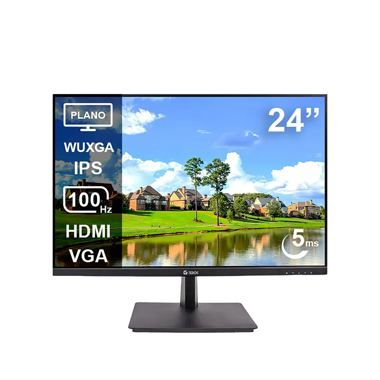 MONITOR PLANO TEROS TE-2420CS, 24" WUXGA, foto 1 de 5