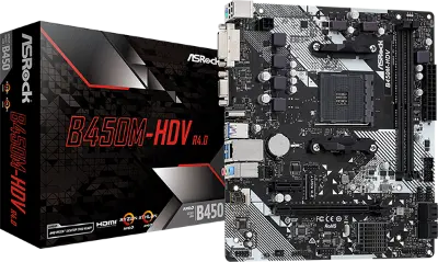 MB ASROCK B450M-HDV R4.0