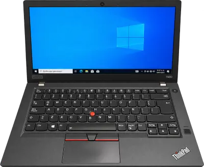 LAPTOP LENOVO THINKPAD INTEL CORE I5 7300U/ DDR4 8GB/ SSD 256GB/ PANTALLA 14"/ IMP