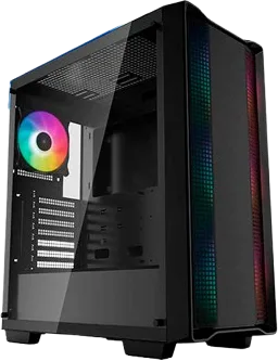CASE GAMER HALION ARIES 02, MALLA 600W REAL 4XRGB, foto 1 de 4