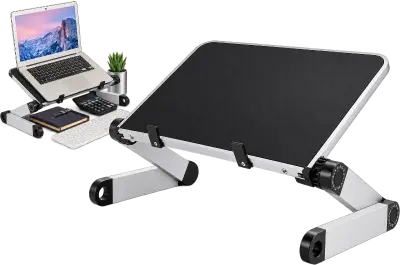 Soporte tipo mesa plegable para laptop y mouse