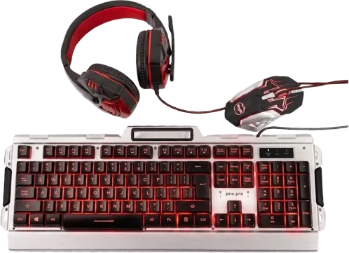 Kit gamer Halion Panzer, 3 en 1, foto 1 de 4