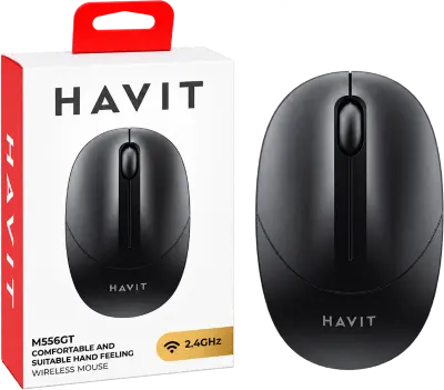 MOUSE OFFICE INALAMBRICO 2.4G HAVIT MS54GT NEGRO
