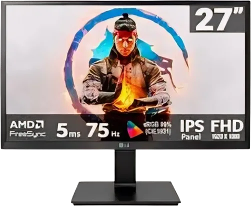 MONITOR LG / 27 FHD IPS / 75HZ / 5MS / AMD FREESYNC, foto 1 de 5