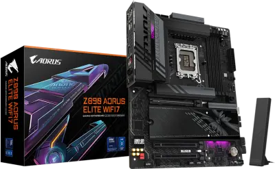 PLACA MADRE AORUS ELITE Z890 ICE WIFI7 LGA1851 DDR5/ULTRA