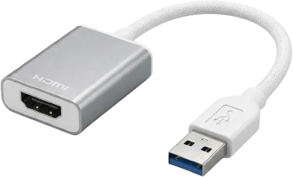 Adaptador USB 3.0 a HDMI (aluminio), foto 1 de 4