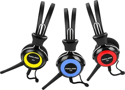 Audífono con micrófono Halion, modelos T15 / T3 / T30