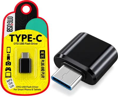 Adaptador OTG USB 3.0 a USB 3.1 Type-C y micro USB